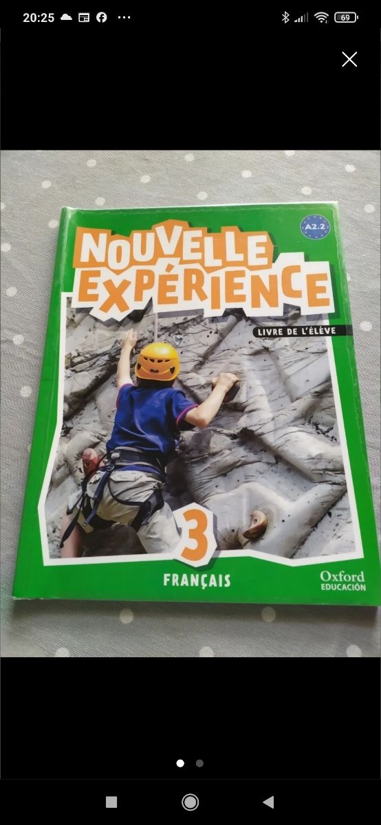 Libro Nouvelle Experiencie Français 3