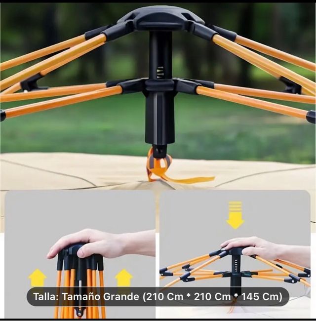 Tienda iglu automontable 4 personas