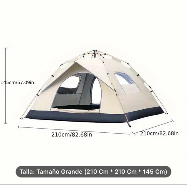 Tienda iglu automontable 4 personas