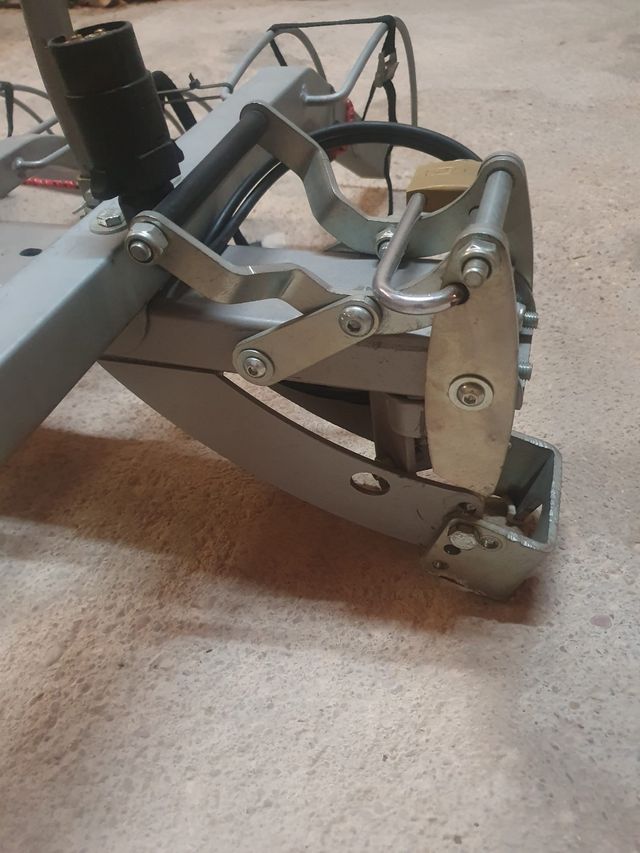 Remolque para 4 bicis con bola enganche