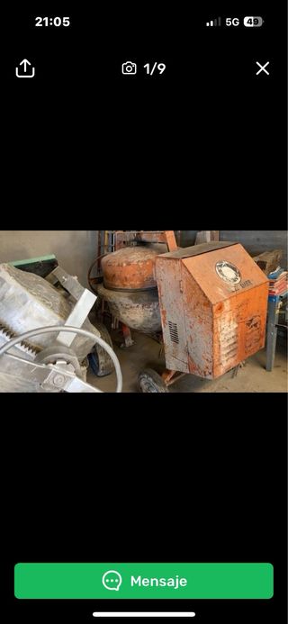 hormigonera trifasica