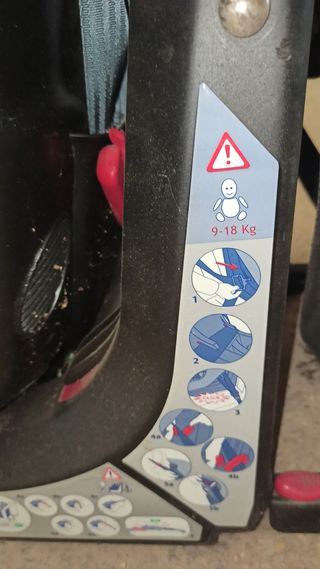 Silla grupo 0-1 isofix