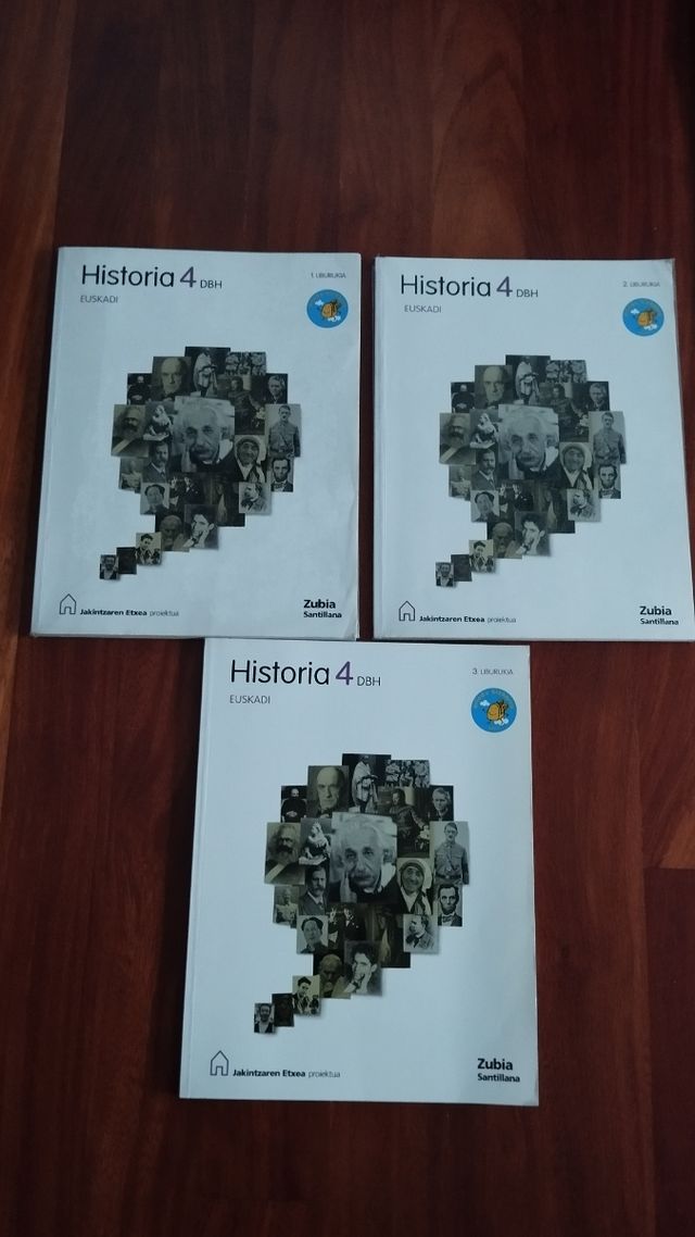 Libros de Historia 4 DBH