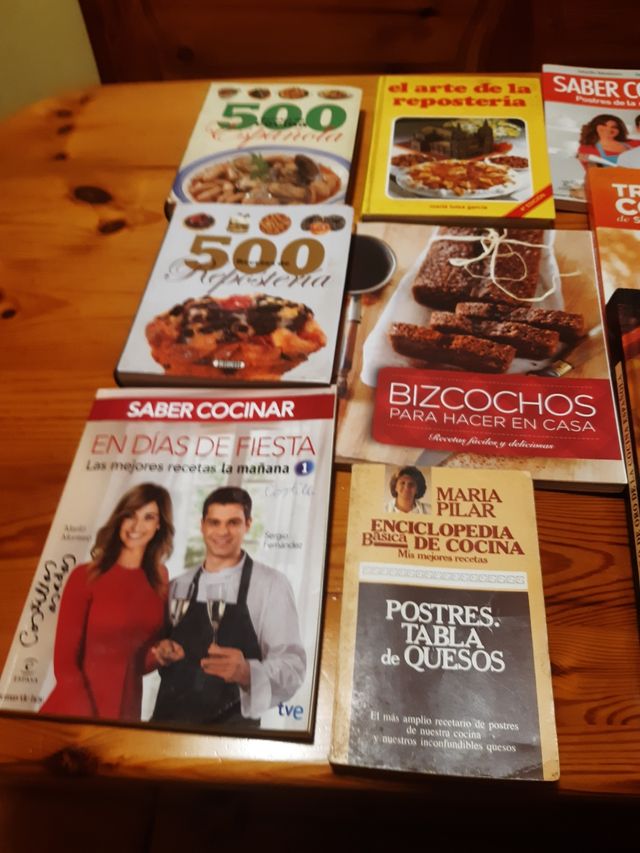 Lote de libros cocina antiguos