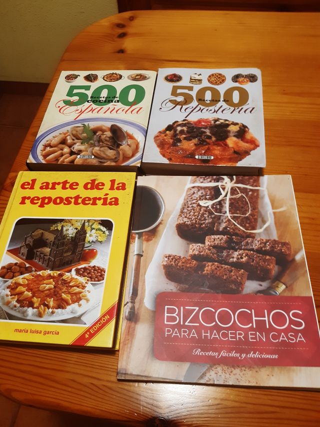 Lote de libros cocina antiguos