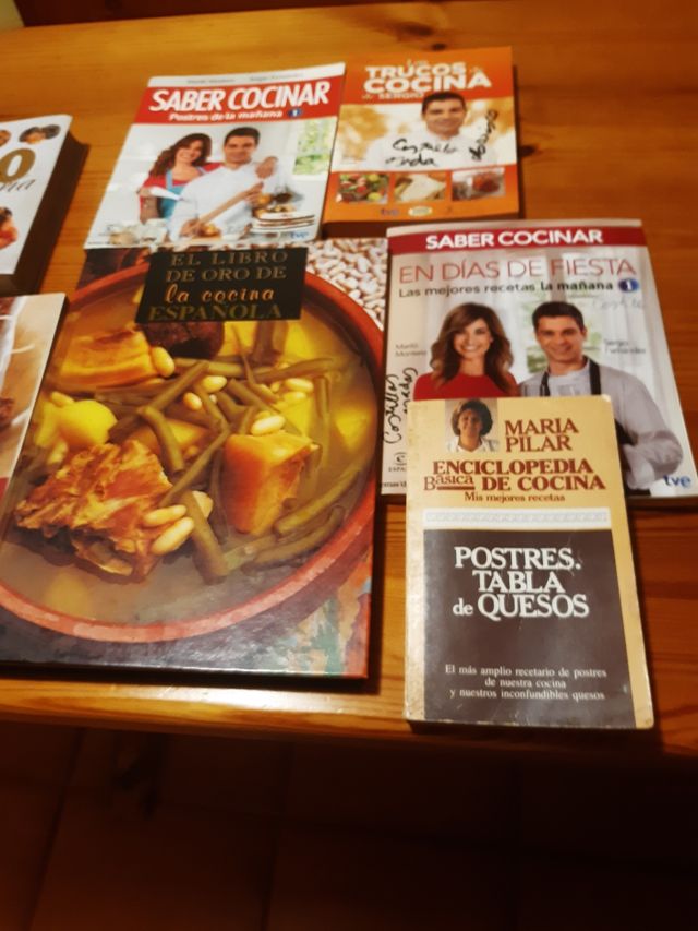 Lote de libros cocina antiguos