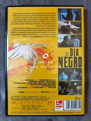 (HAGO ENVÍOS) DVD El día negro 