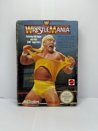 WWF WrestleMania Nintendo Entertainment NES PAL 🇮🇹