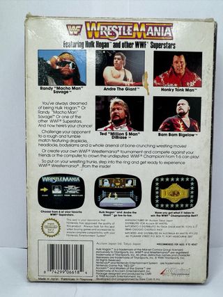 WWF WrestleMania Nintendo Entertainment NES PAL 🇮🇹