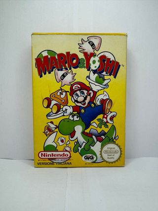 Mario & Yoshi Nintendo Entertainment NES PAL 🇮🇹