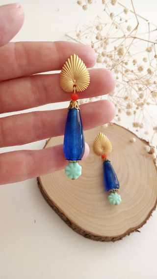 Pendientes estilo vintage 