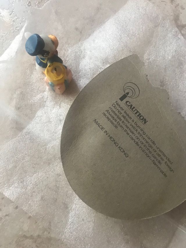 Lote velas infantiles .