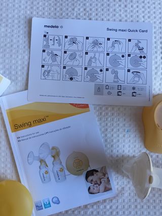 Sacaleches medela doble eléctrico