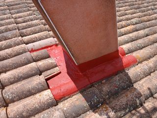 Impermeabilización,membrana poliuretano ,canalon