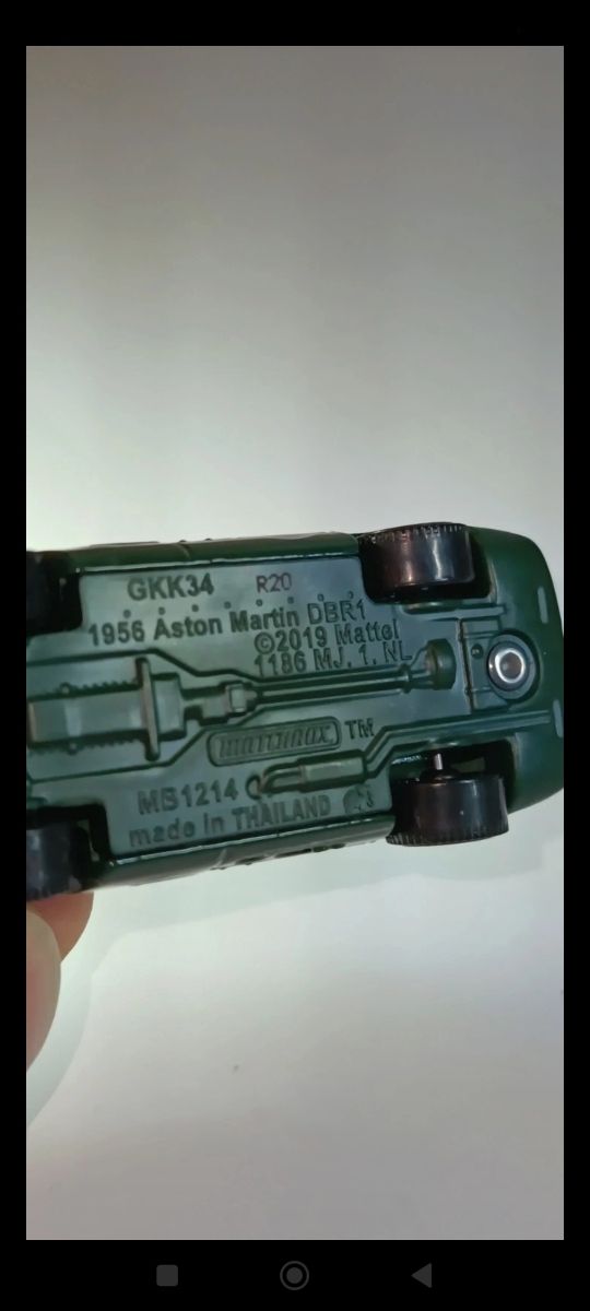 ASTON MARTIN DBR1 DE 1956 1/64 MATCHBOX