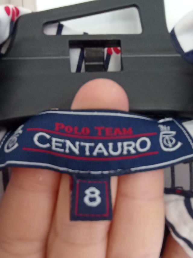 Camisa infantil Polo Team Centauro