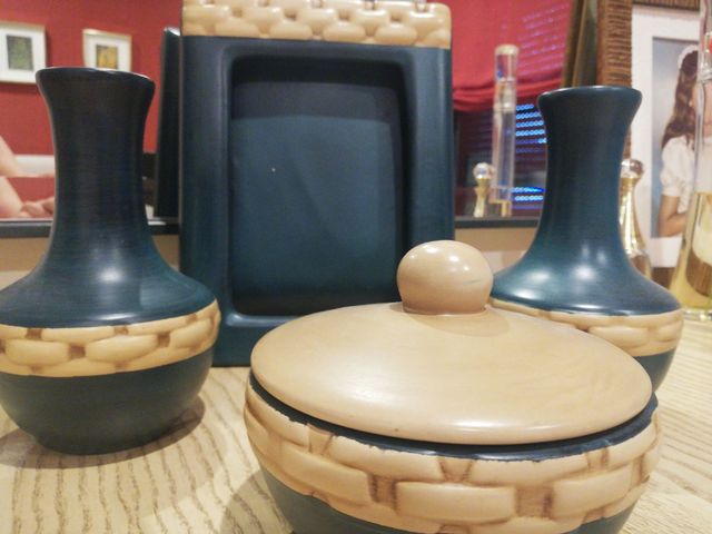 Precioso juego de tocador