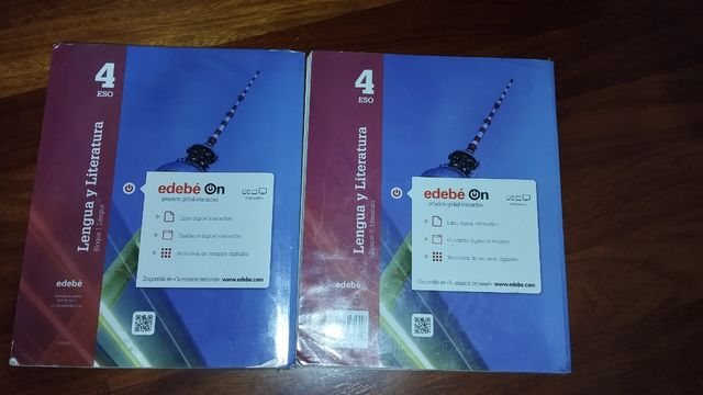 Libros de lengua y literatura 4 ESO 