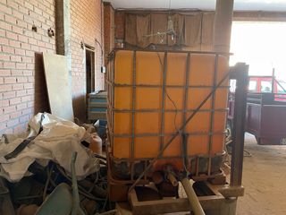 Bidon gasoil + soporte suspendido 1000 Litros