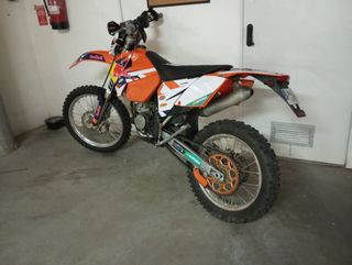KTM 125 exc con itv