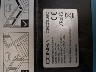 Robot aspirador conga 1590 3 en 1