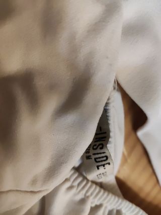 Top blanco talla M