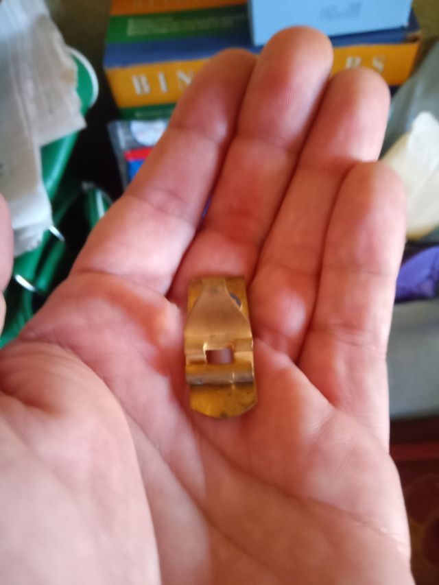 Sujeta corbatas antiguo 