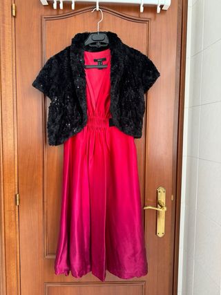 Vestido rojo Mango