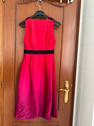 Vestido rojo Mango