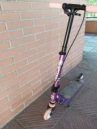Patinete niño oxelo MID5 morado 
