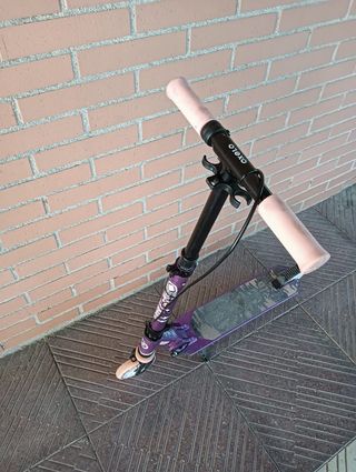 Patinete niño oxelo MID5 morado 