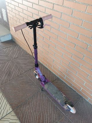 Patinete niño oxelo MID5 morado 