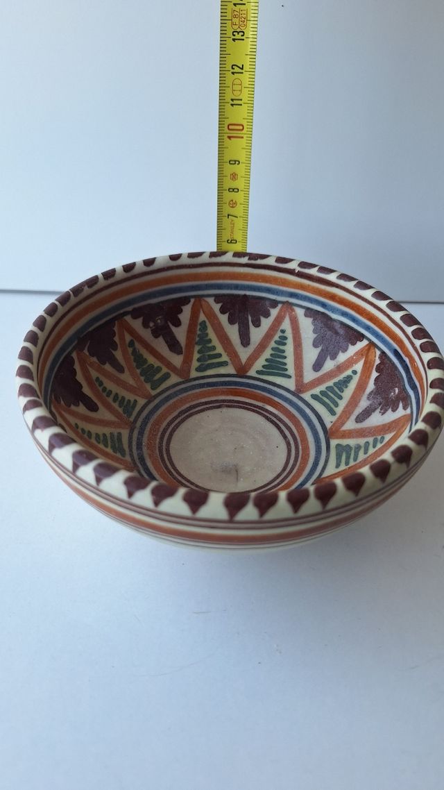 Plato artesanía cerámica