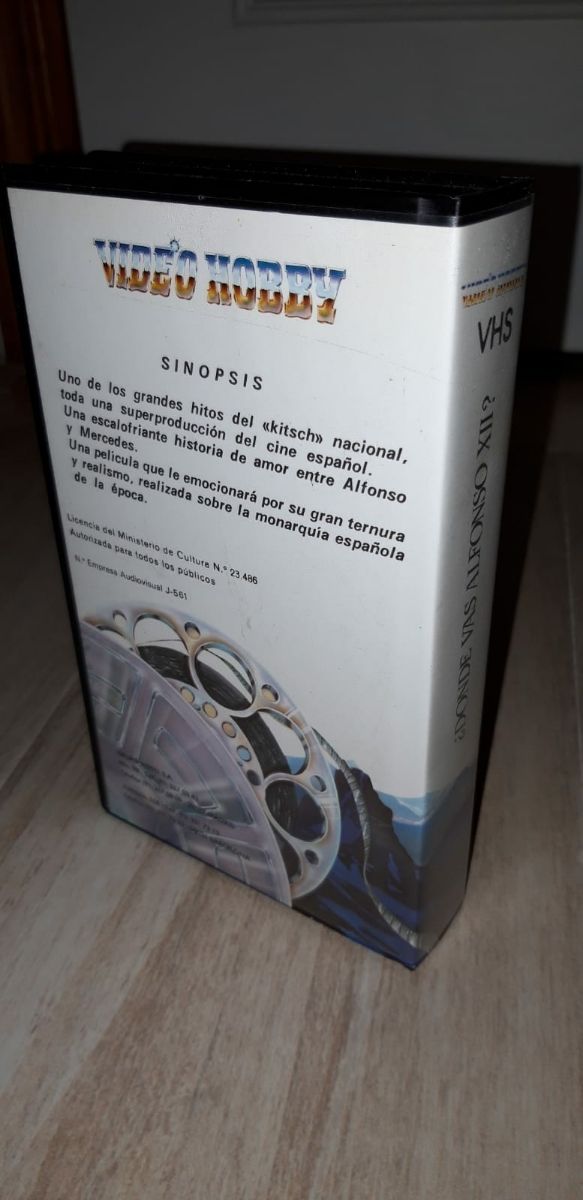 Cinta VHS Donde vas Alfonso