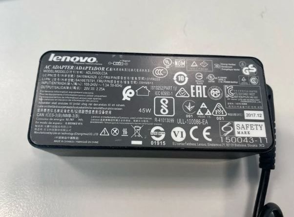 Cargador Lenovo