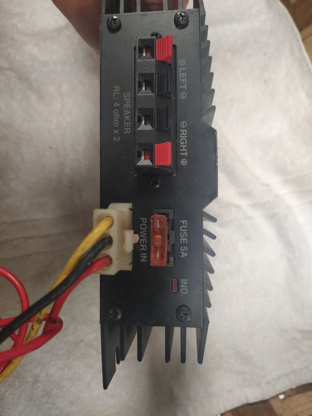 Amplificador coche kindher