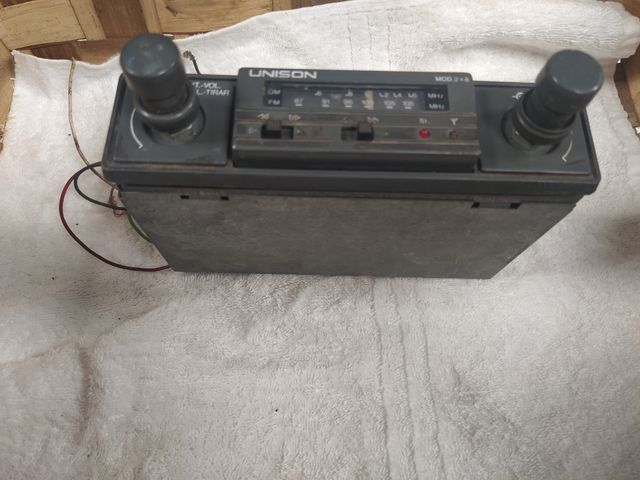 Radio coche antigua unison