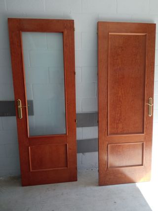 Puertas madera