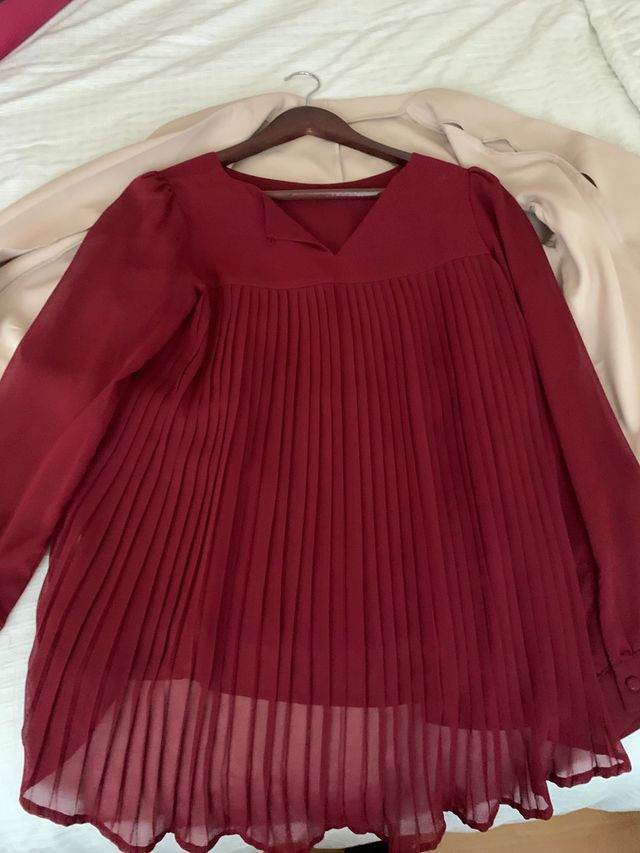 American set plus camicia plissettata