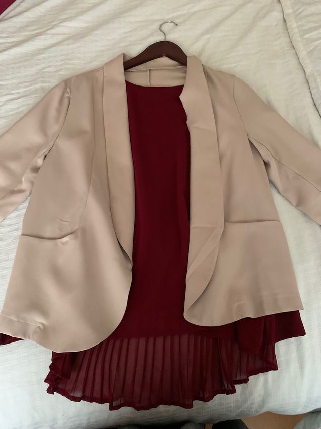 American set plus camicia plissettata