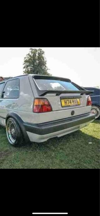 Aleron trasero ZENDER Golf mk2