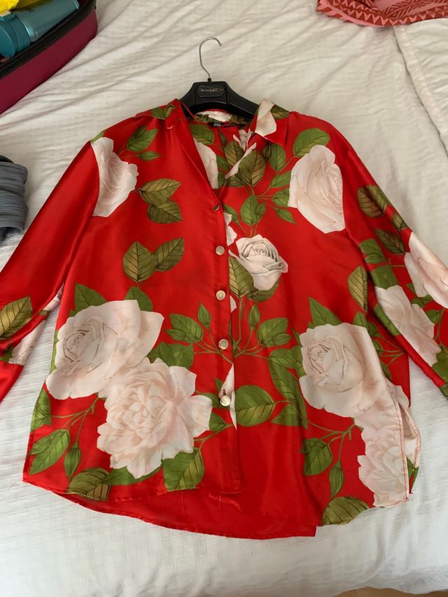 Camicia a fiori Zara