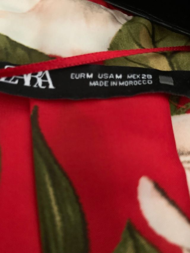 Camicia a fiori Zara