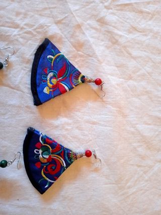 Pendientes flamenca