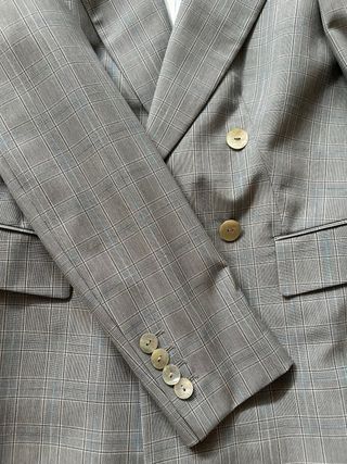 Traje cuadro de Gales