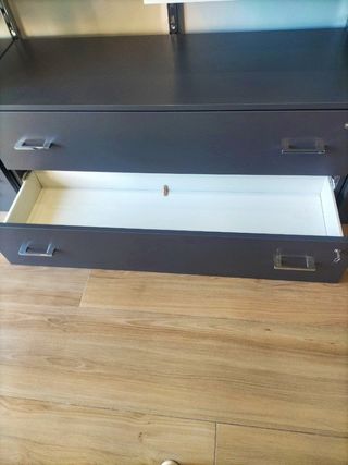 Mueble dos cajones para tienda u hogar