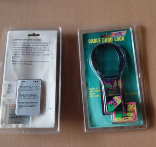 Lucchetto per bici con card