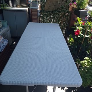 Mesa terraza y jardín plegable 🏡