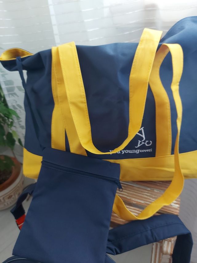 Set borsa più zaino da spiaggia you young coveri