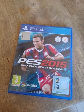 Juego ps4 pro evolutión soccer 2015